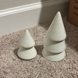 H&M Ceramic Decorative Tree Set in Off-White